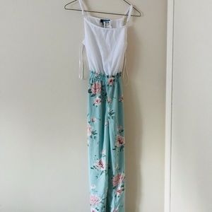 Streetwear Society Floral Jumpsuit Romper
